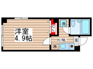 コスタシティ平井の物件間取画像